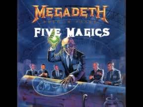 Megadeth five majics